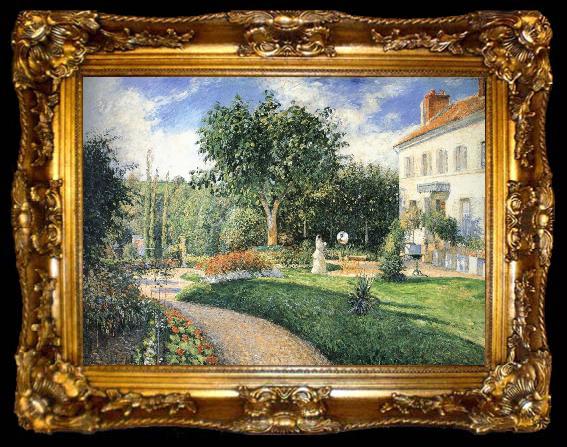 framed  Camille Pissarro Garden, ta009-2
